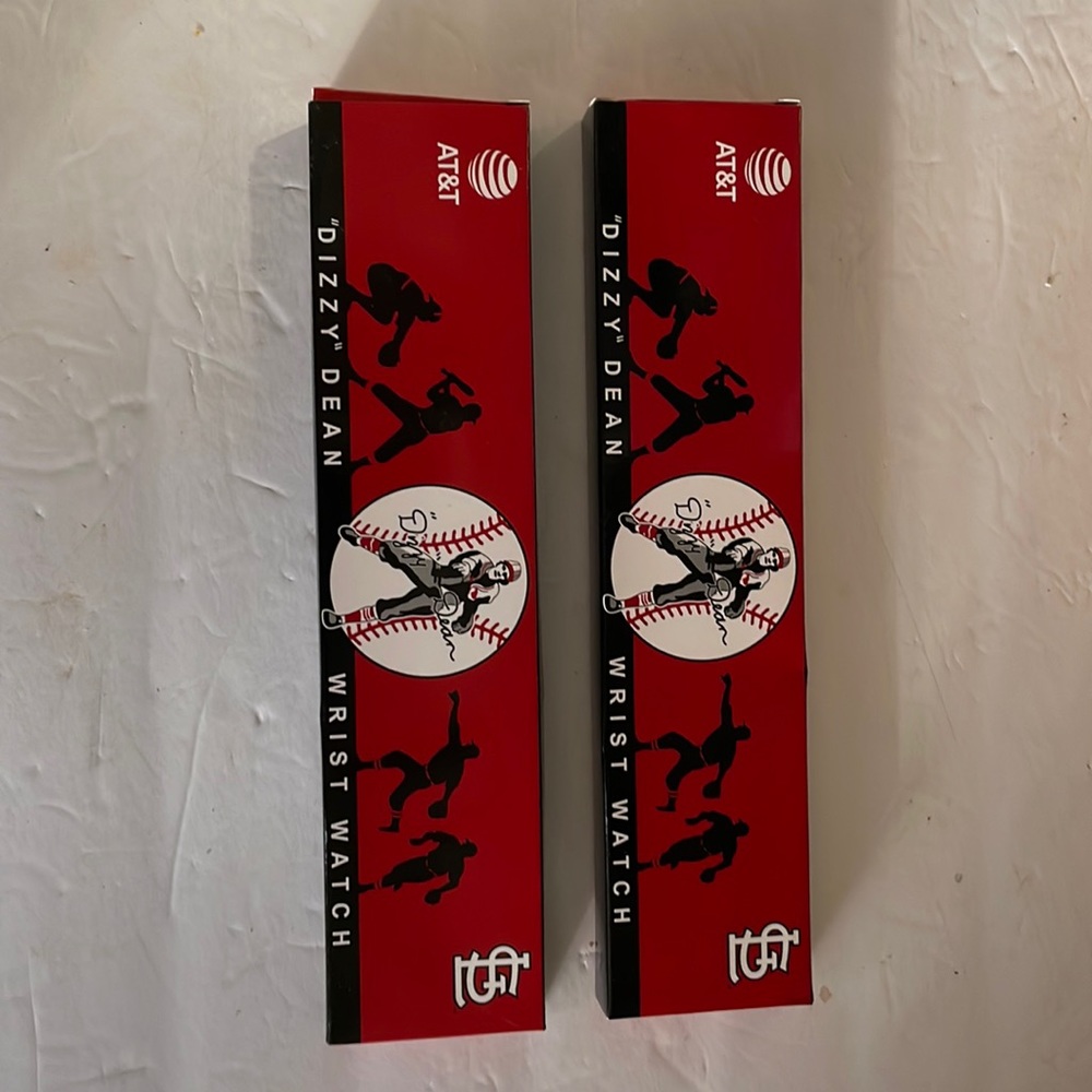 2 Dizzy Dean watches in original packages